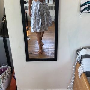 Old fashioned midi skirt